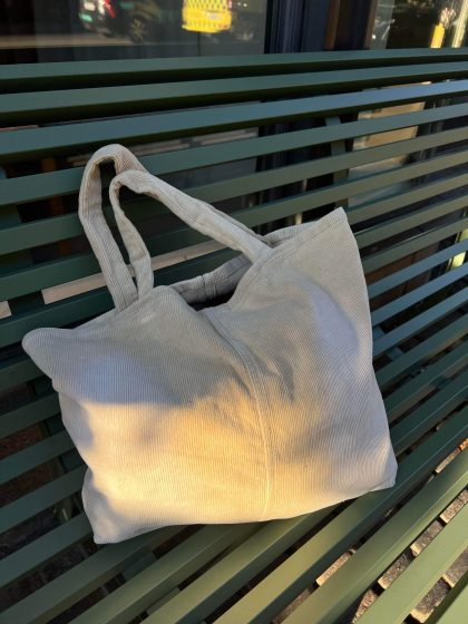 Kordfløyel Totebag